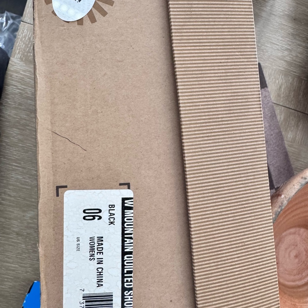UGGS Black Quilted Shoes